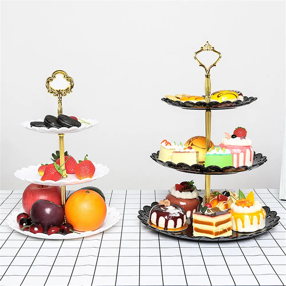 Cheap 3 Layer Cake Rack Cake Tray Rack 3-tier Cooling Rack for Cookies Cake and More