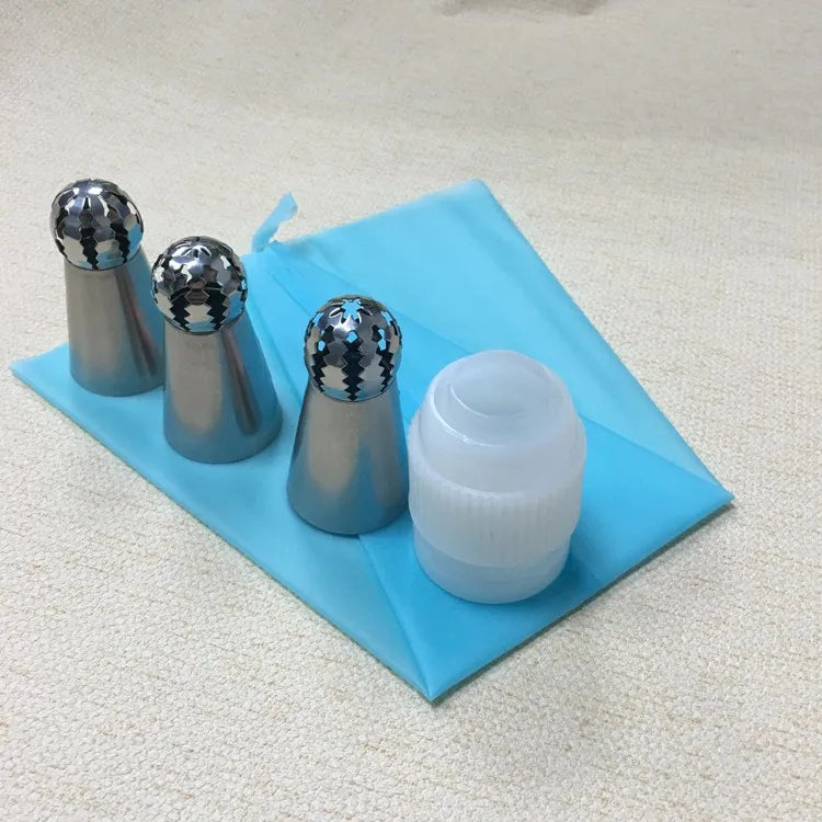 Different Designs Reposteria Cake Decor Cake Nozzle Tool Ball Russian Tips Nozzles