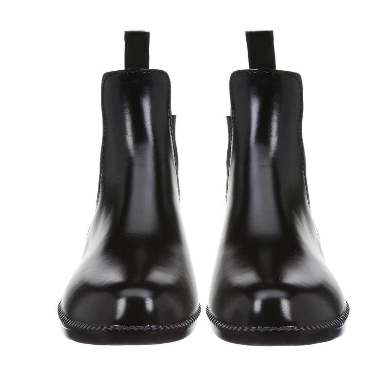 Wholesale Custom Fashion Short Ladies Ankle Horse Riding Wellington Rain Shoes Pvc Jodhpur chelsea Boots Men for Kids Women