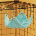 Parrot and Hamster Double-Layer Small Hanging Bed - Hammock Swing Sleeping Bag.