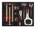 12PCS Carbon Steel Hand-Powered Tool Box Set Hammers Pliers Spanners OEM Professional Mechanics for Tool Cabinet Use