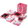 New Cute Candy Jewelry Packaging Box Printing Display Jewelry Box Earring Box Customization