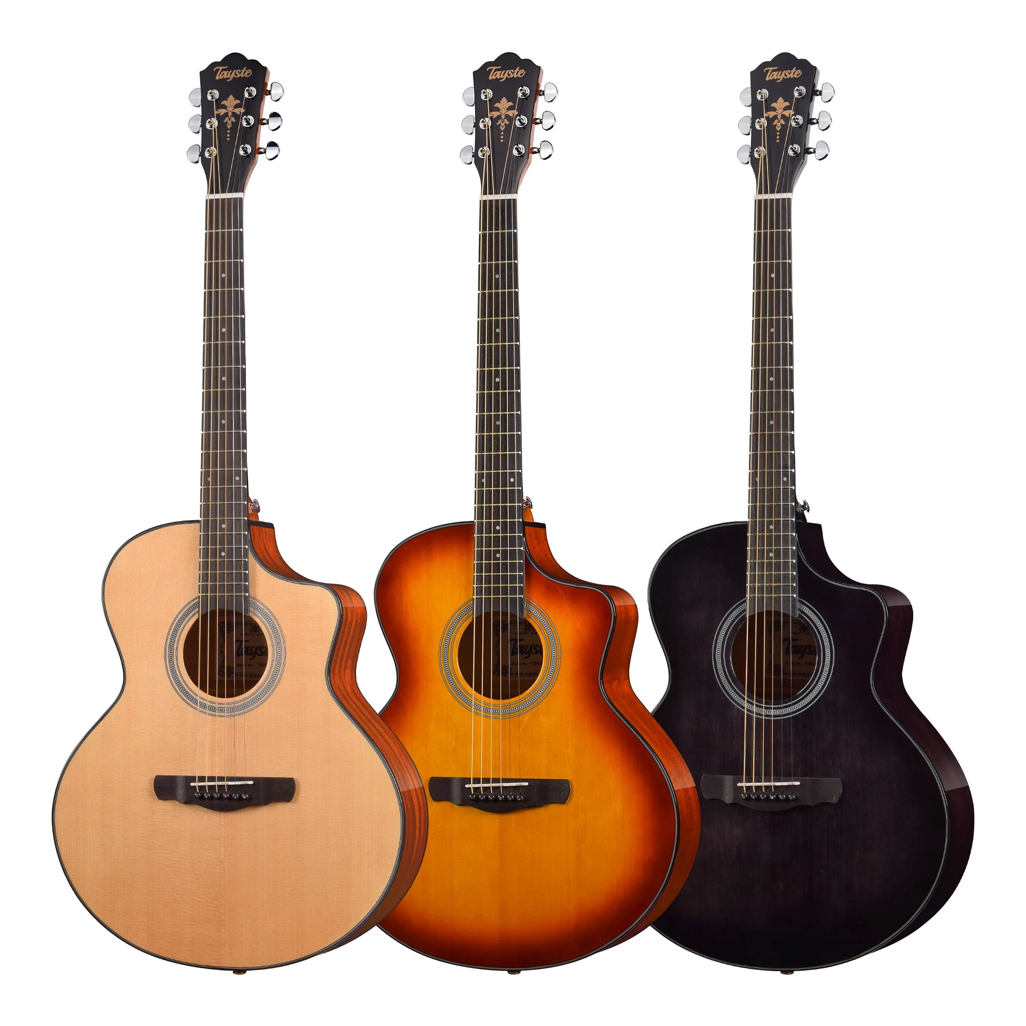 Wholesale Guitar Acoustic Solid Spruce Wood 40inch JF Body Gloss Tayste
