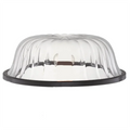 Factory Farmhouse Minimalist Semi-Flush Mount Ceiling Light Hand Blown clear Glass Lamp Shade Eco-Friendly Chinese European