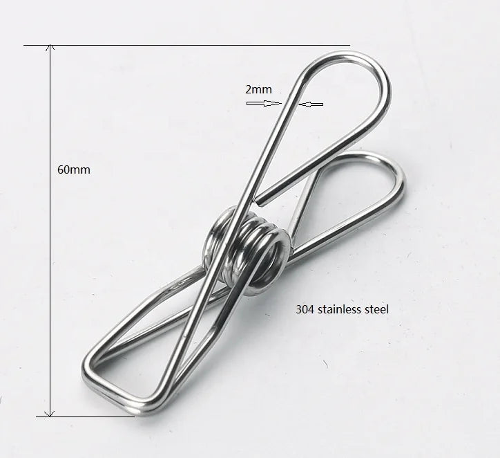 HOT Sales Popular Metal Stainless Steel Peg and 304 Fish Shaped Clothes Peg and We Have 316 Clothes Pegs for Cloths Hanging Rack