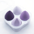 4pcs Soft Latex Free Makeup Sponge Blender Kit Beauty Egg Cosmetic Puff Foundation Powder Sponges Women Make up Beauty Tools