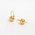 Fenny Tarnish Free Fashion Smooth Hollow Ball Hoop Earring Designer for Women Wholesale Stainless Steel Ladies Jewelry