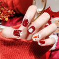Wholesale Custom Logo Short Square Ballerina Full Cover Acrylic Nail Tips Press on Nails for Fingers Private Label