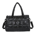 Custom Logo Women's Quilted Crossbody Bag Padded Puffer Shoulder Handbag Pillowy Quilting Finish Clutch Purse Shoulder Tote