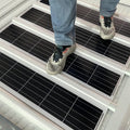 Durable 16W & 18W Bifacial HJT PERC Solar Roof Tiles System with 24% Efficiency and 5-Year Warranty