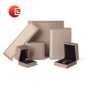ChenLu Classic Brushed Leather Jewelry Box | Timeless PU Material Case Soft-Touch Finish Elegant Storage for Rings Necklaces