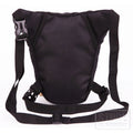 Tarpaulin Waterproof Bike Saddlebags Bicycle Motorcycle Side Tail Saddle Pannier Bag  Black Blue OEM