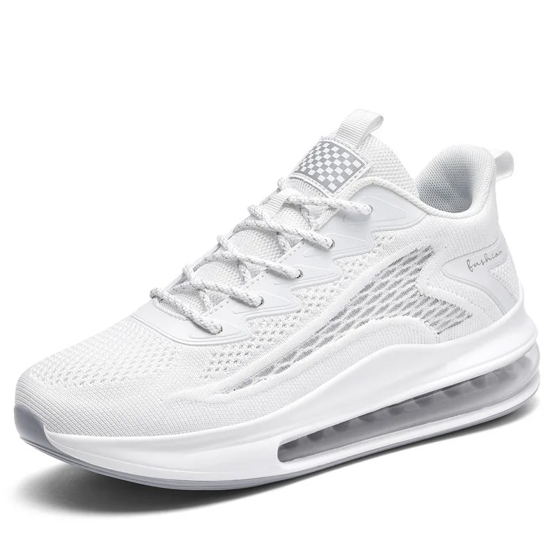 2026 New Summer Fashion Breathable Men's Large Size Casual Shoes Air Cushion Cushioning Running Shoes Sports Shoes Cross Border