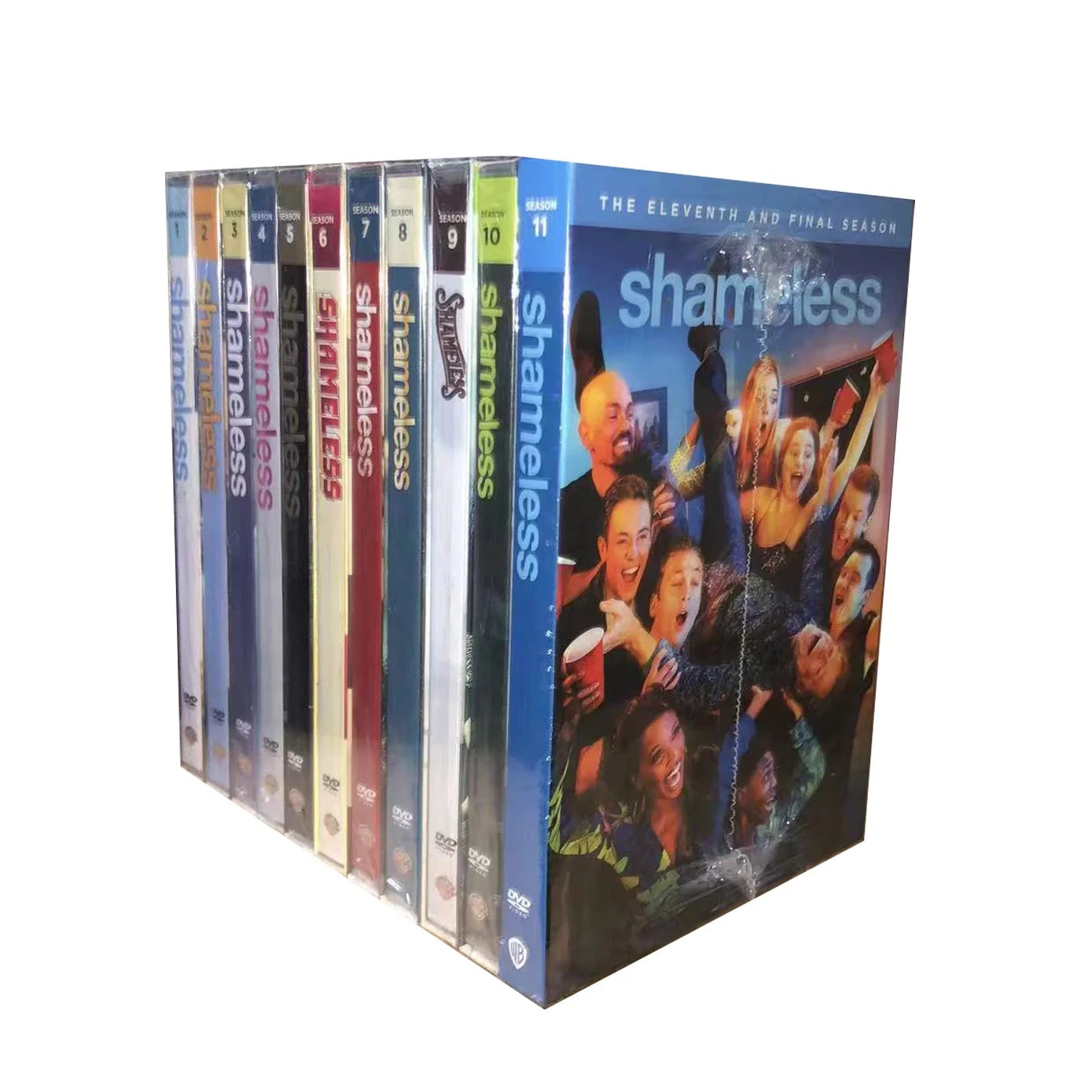 DVD BOXED SETS MOVIES TV Show Films Manufacturer Factory Supply  Shameless Season 1-11 34DVD Complete Series Region 1 Free Ship