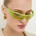 DL Glasses Hip Hop Y2K Steampunk Square Sunglasses Light Weight UV400 Protection Outdoor Sports Unisex