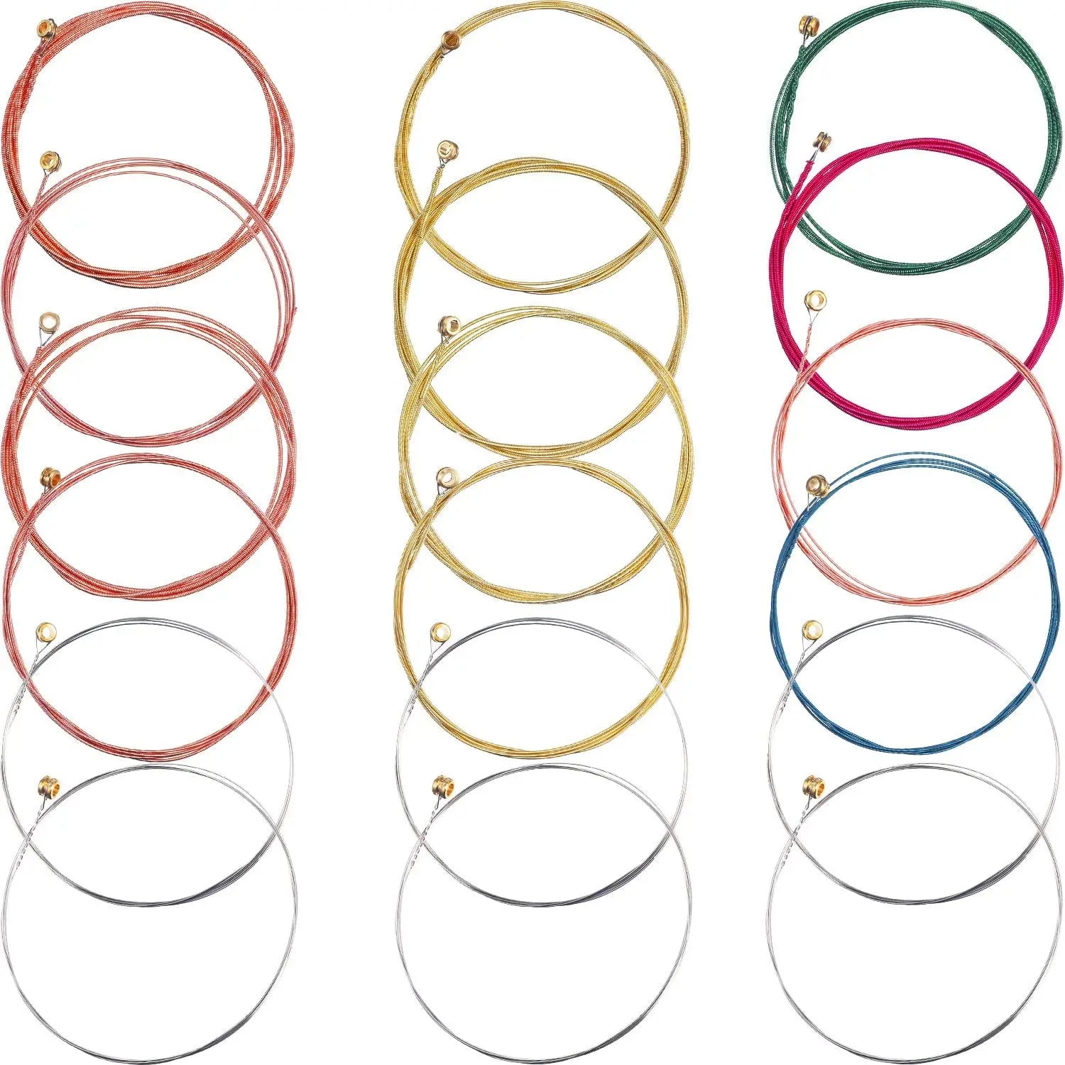 Different Style and Color Wholesale Price Acoustic Guitar Strings Sets String Guitar for Beginner