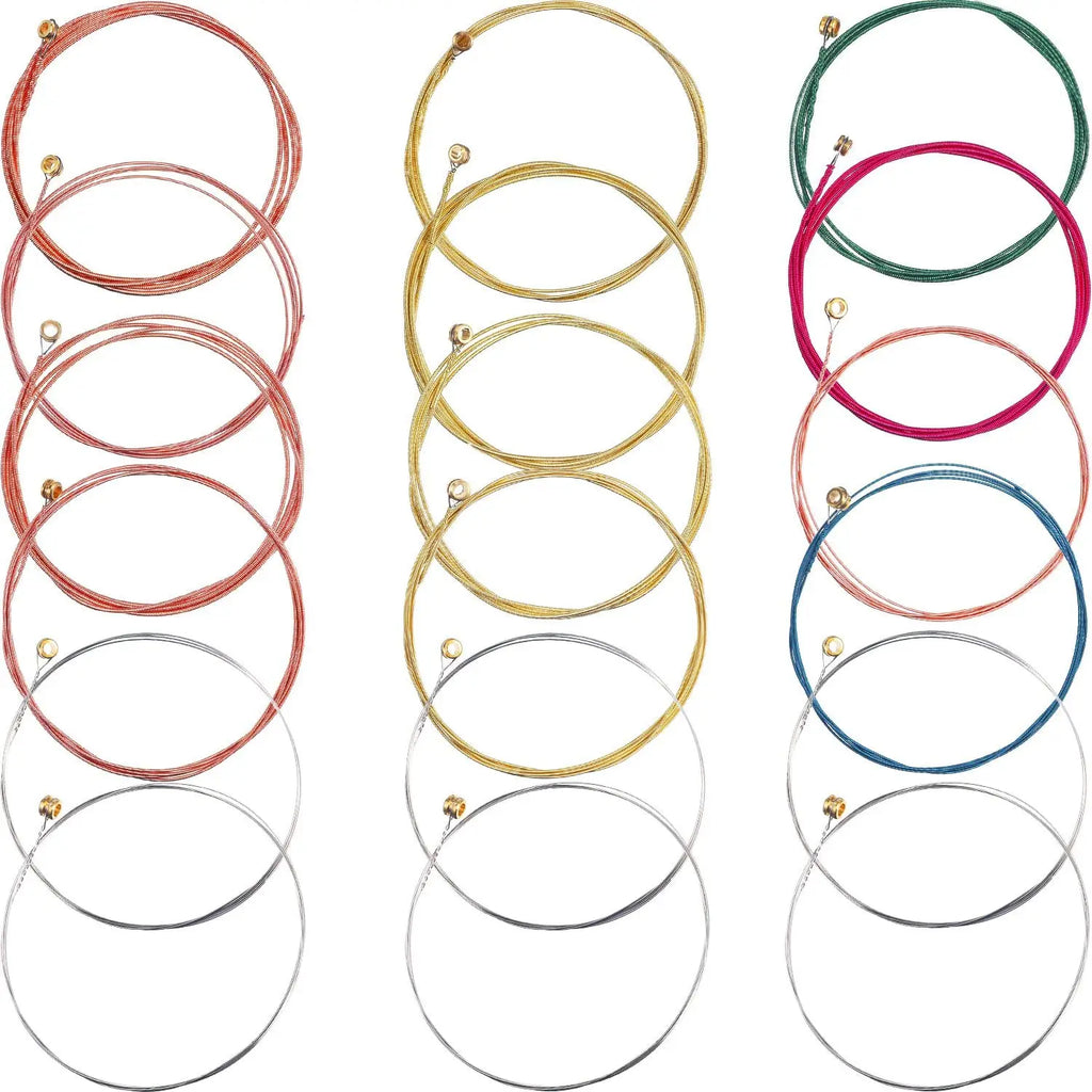 Different Style and Color Wholesale Price Acoustic Guitar Strings Sets String Guitar for Beginner