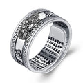 Anello Uomo Wholesale Lucky Feng Shui Pixiu Wealth and Protection Ring Vintage Style PiXiu Feng Shui Ring for Men