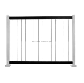 YL METAL New Design SS316 Series Vertical Cable Railing Level Panel