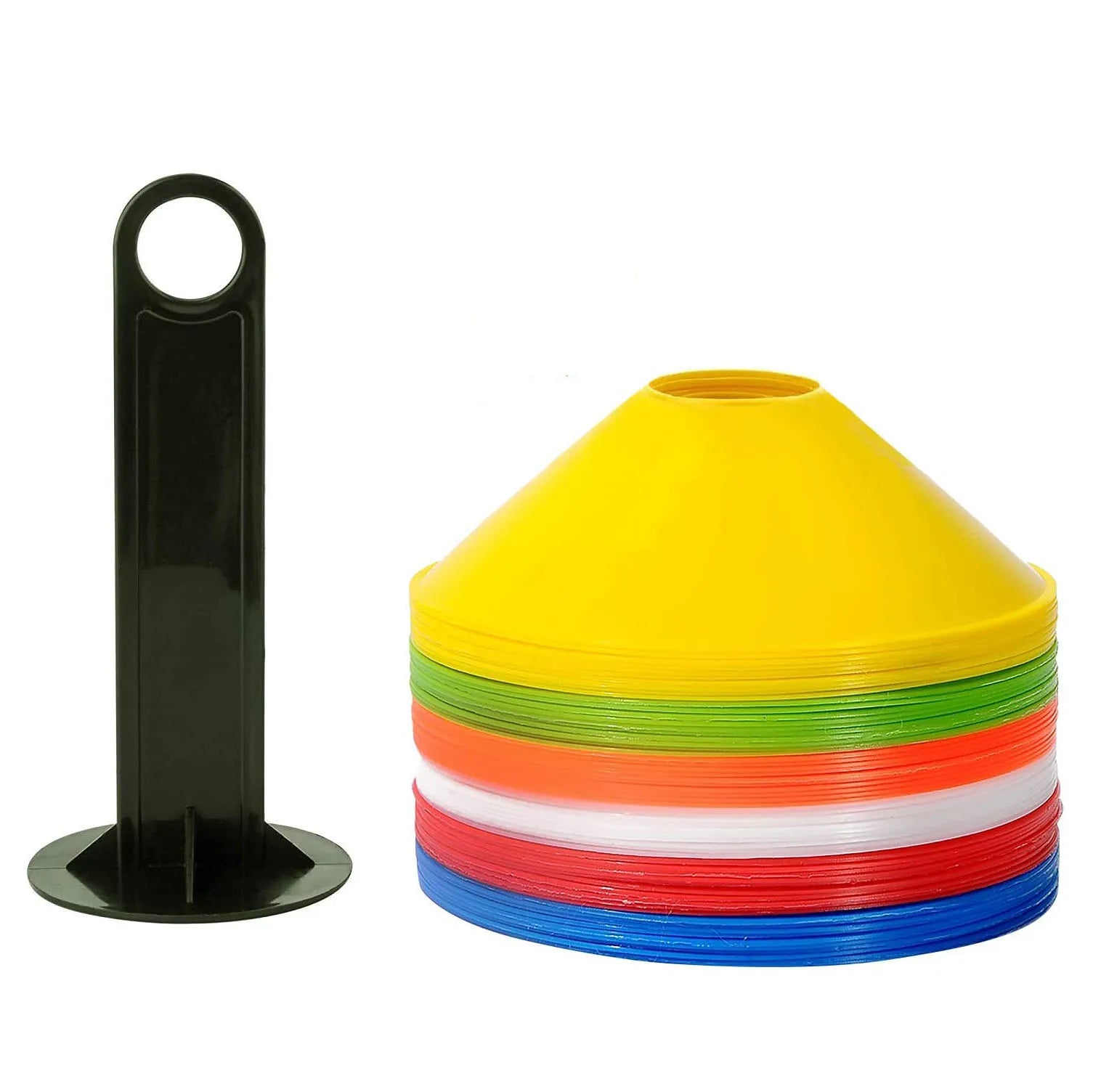 Multicolor Wholesale Agility Soccer Cone Mark Disc Cones for Sports Training