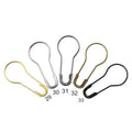 Customized Colorful Pear Shape Bulb Shape Safety Pin Stitch Marker