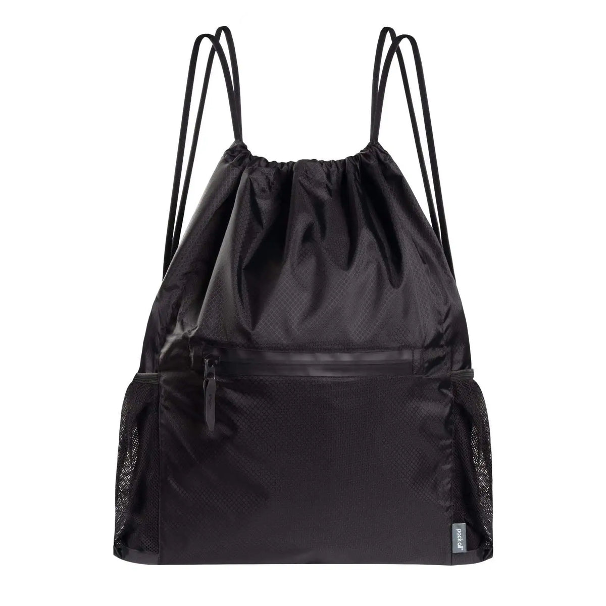 Best Selling New Design Backpack Drawstring Shop Pocket Men Women Bags With Waterproof Zipper Pocket and Water Bottle Holder