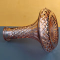 Wholesale Artificial Embossed Bottle Base Hookah Vaso Narguile Shisha Glass Vase