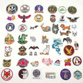 OEM Embroidery Badges Design Custom Cute Animal Cartoon Logo Patches Embroidered for Clothing