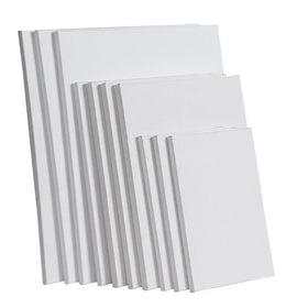 New 25*25cm Blank Stretched Artist Oil Painting Canvas 100% 280g Pure Cotton Canvas for Oil and Acrylic Painting
