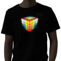Hot Selling Factory Supply El  Led Flashing Programmable Led t Shirt