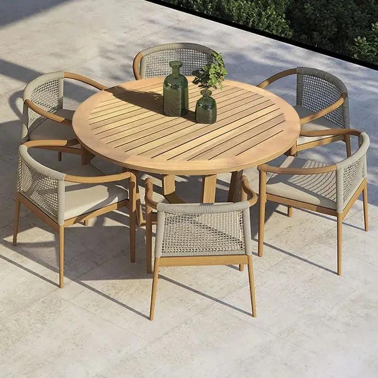 Morden Furniture Comfortable Cheap Price Simplicity Luxury High Quality Outdoor Wood Dining Chair