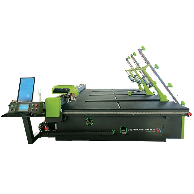 Processing Machines Multi Shape Glass Mirror Cutting Glass Machine With Loading Breaking