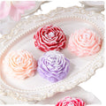2025 Valentine's Day Mother's Day Gift Peony Flower Shape Aromatherapy Candle Cute Scented Candle for Birthday Wedding Hand Gift