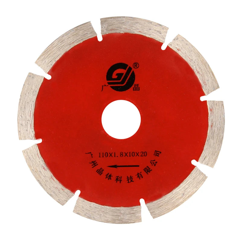 High-quality 4.5-inch 110 Mm Universal Sintered Blade Diamond Saw Blades for Cutting Stone Granite Marble and Concrete Blocks