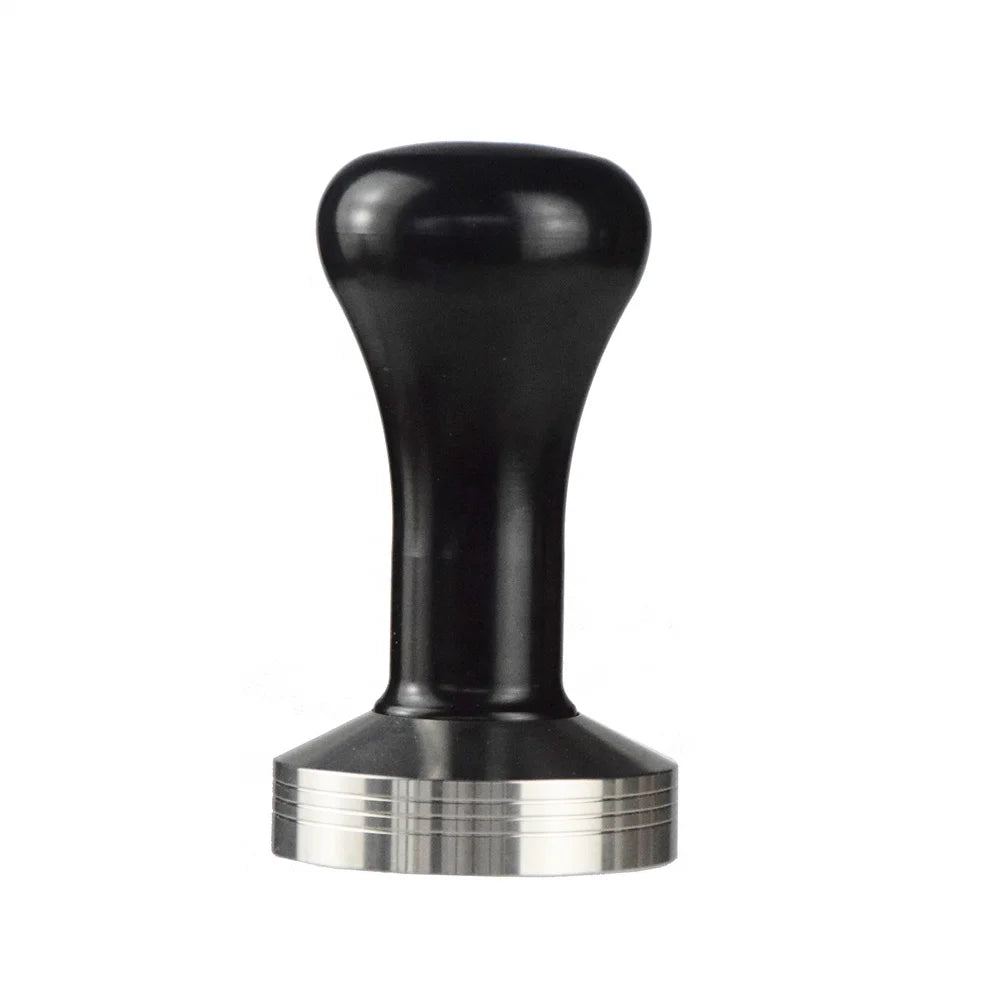 Coffee Tamper with Stainless Steel Base & Aluminum Handle Coffee Press Tool Espresso Tamper 51mm 53mm 58mm