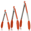 Wholesale Premium Quality Home Kitchen and Camping Stainless Steel Tongs Food Utensils Silicone Barbecue Clip