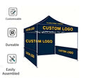 Custom Design Outdoor Trade Show Advertising Tent Polyester Printed Pop-up Canopy Tent for Trade Shows Events