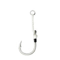 DORISEA Heavy Duty Jigging Single Assist Hooks Strong High Carbon Steel Stainless Steel Fishing Hook 5/0 7/0 9/0 11/0 for Marlin