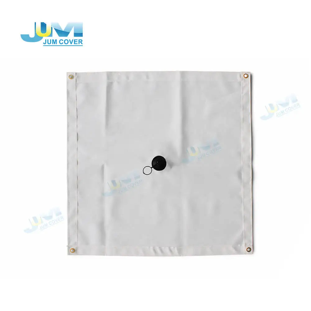 Flame Retardant PVC Coated Roof Ceiling Leak Diverter Drain Tarp Plain Water Resistant Home Textile for Boys and Girls Craft Use