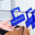 Acrylic Hanging Clothes Sign Customizable Sales Signage in Clothing Store New Product Reminder Sign