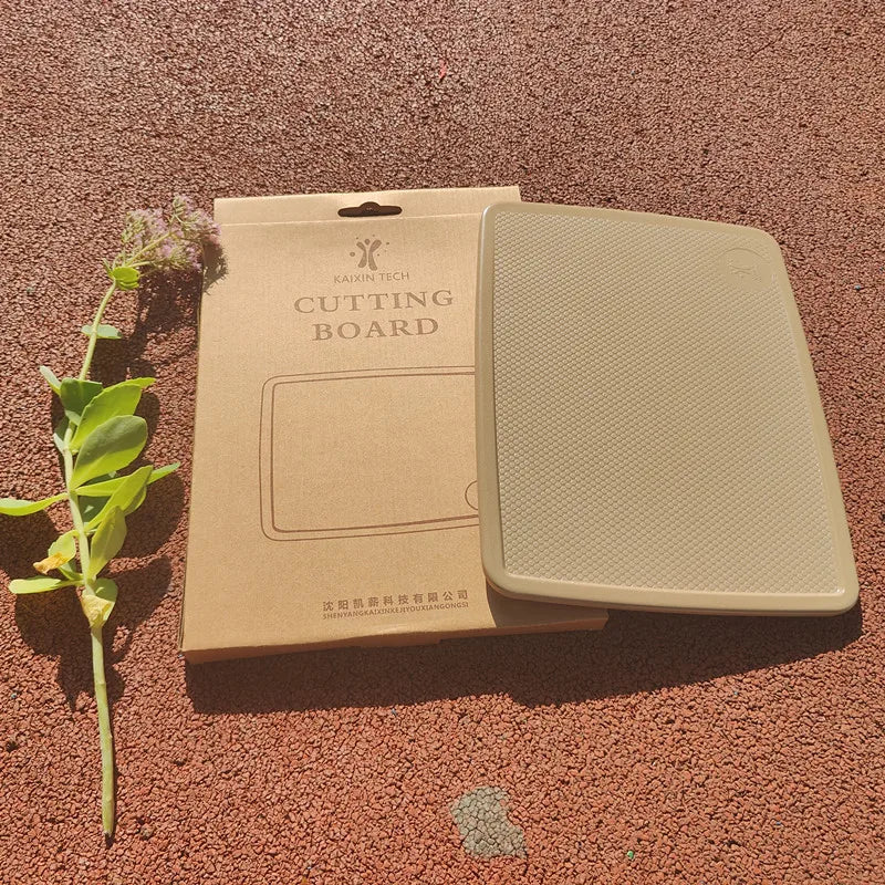 Customized Cheap Custom Bpa Free   Rice Husk Chopping Board