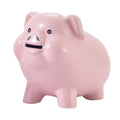 Cute Handmade pink Ceramic Piggy Bank No Exit Design for Child Gifts Home Decoration Saving Money Box