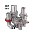 XHYXFire Aluminum Alloy Flexible Quick Connect Fire Couplings Storz John Coupling 6-16 Bar DN50/65/80 Russian Standard Equipment