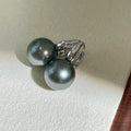 Unisex 18K Yellow Gold Semi-Finished Jewelry Popular Pearl Stud Earrings for Men and Women