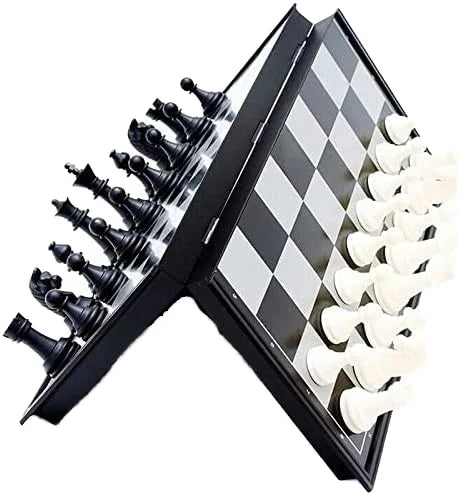 Foldable Portable Plastic Custom Board Game Educational Intelligent Magnetic Chess Board for Kids Adults with Customized Color