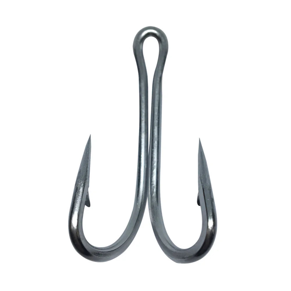 DORISEA 7897 Frog Double Fishing Hook Stainless Steel Lure for Snapper Cod Fly Trolling Float Fishing in River