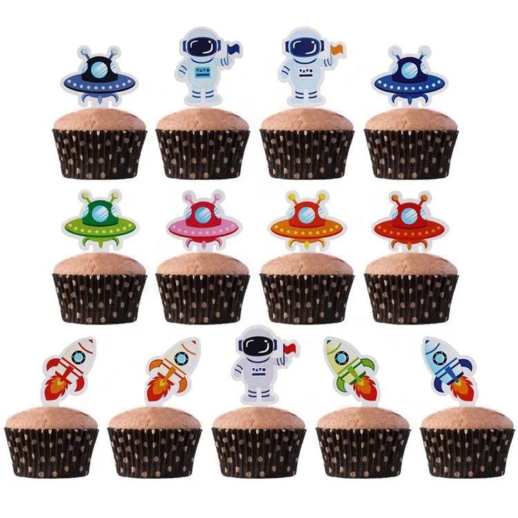 Space Universe Theme Cake Toppers Diy