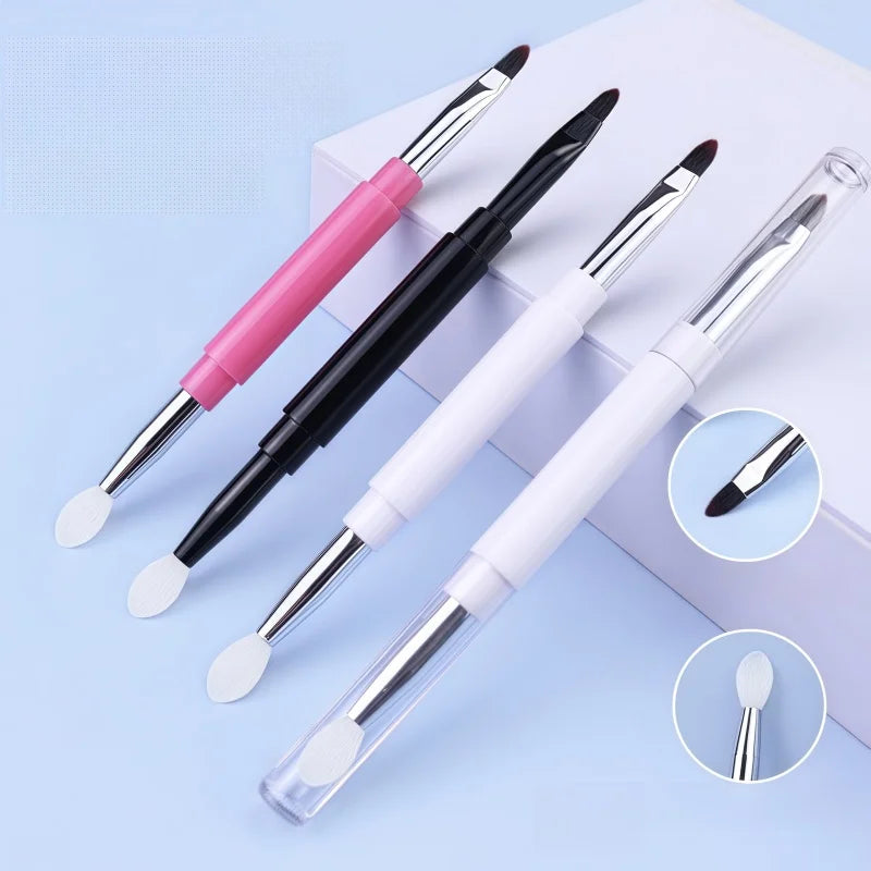 New Arrival Double-Ended Lip Brush Reuseful Lip Brush Silicone Lip Brush Makeup Accessories and Tools