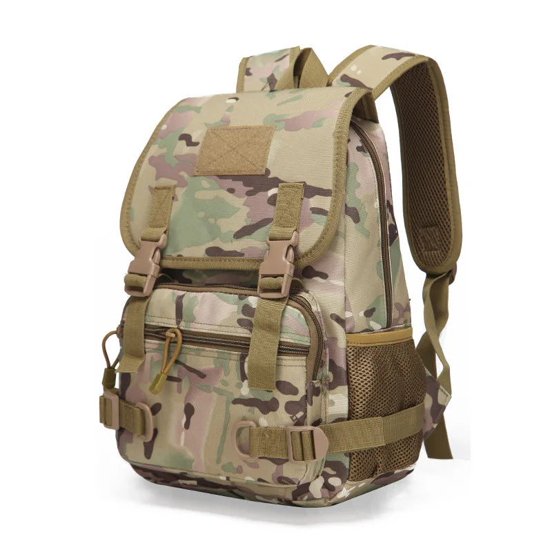 Tactical Backpack Mini Outdoor Rucksack Water Resistant Backpack for Mens 20L