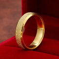 2023 Fashionable and Simple Frosted Stainless Steel Ring for Women and Men